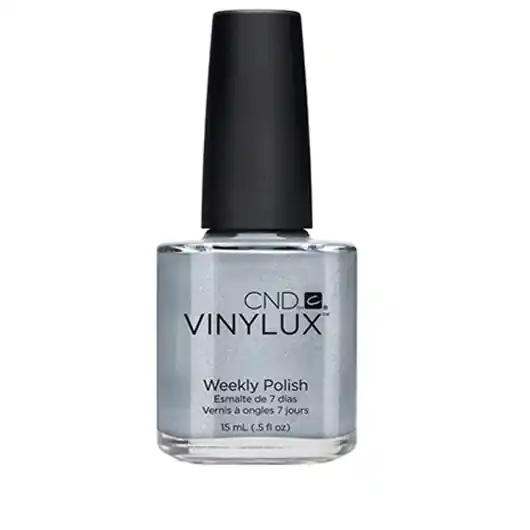 Lac unghii saptamanal CND Vinylux Silver Chrome 15 ml Ofertă exclusivă