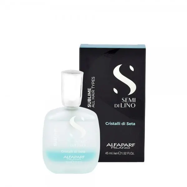 Preferatul clienților Alfaparf Semi di Lino Sublime - Cristale de matase pentru stralucire 45ml