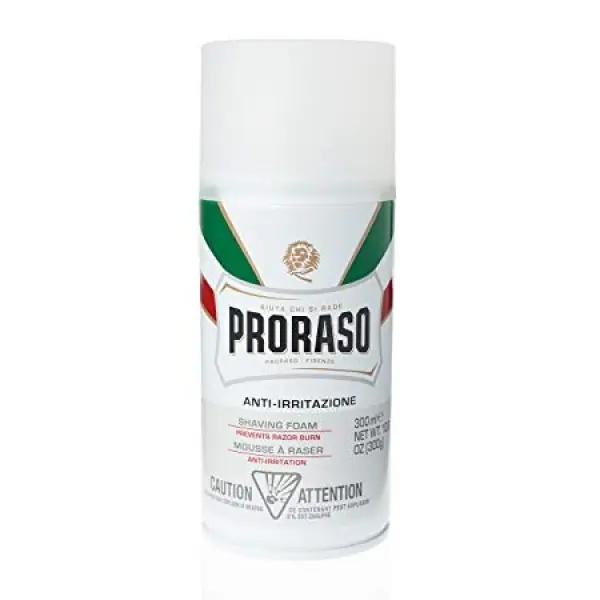 Discount Proraso Spuma de barbierit pentru piele sensibila cu ceai verde si ovaz 300 ml