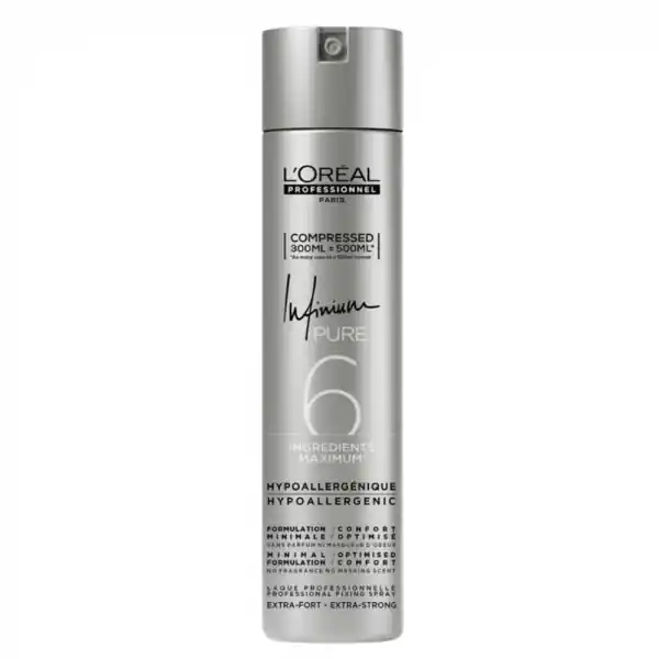 Loreal Professionnel Infinium Pure 6 Extra Strong - Fixativ extra puternic 500ml Livrare expres