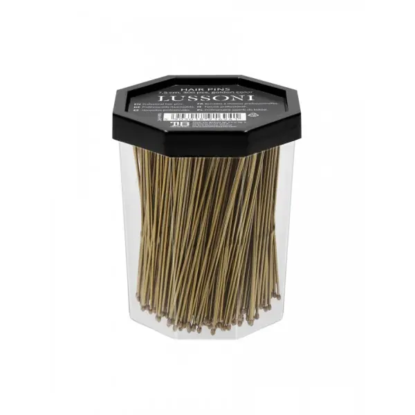 Lussoni - Ace de par drepte 7.5cm auriu set 300buc Noutate