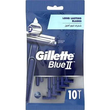 Aparat de Ras, Gillette, Blue II, Cap Fix, 10 Buc Retur gratuit