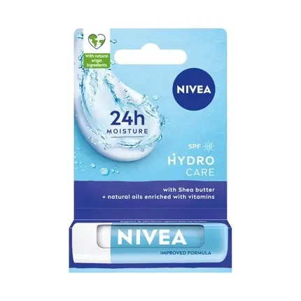Retur ușor Balsam de buze, Nivea, Hydro Care, 4.8g