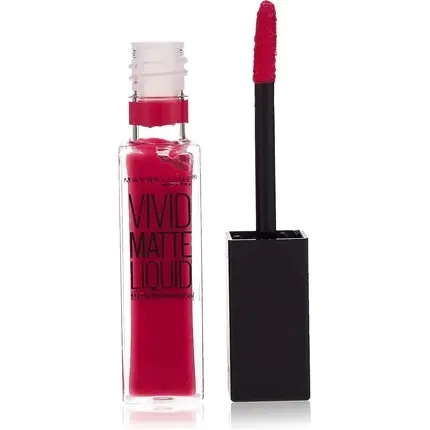 Luciu de buze, Maybelline New York, Vivid Matte Liquid, Fuchsia Ecstasy, 10ml Mai ieftin