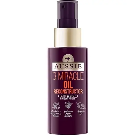 Ulei par, Aussie, 3 Miracle Oil Reconstructor, 100ml Ofertă de sezon