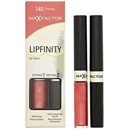 Reducere specială Luciu de Buze Max Factor Lipfinity 140 Charming, 2 Bucăți