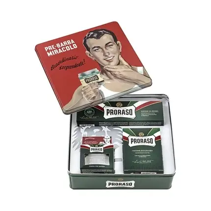 Kit de barbierit Proraso Refreshing si Toning, Multicolor Reducere de preț