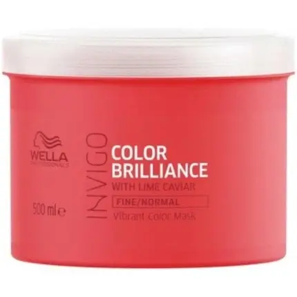 Cumpără acum Masca pentru par fin, Wella, Invigo Colour Brilliance, 500ml