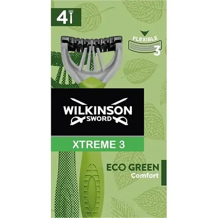 Cumpără online Aparat de ras de unica folosinta, Wilkinson Sword Xtreme 3 Eco Green, pachet 4 bucati