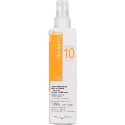 Ofertă de sezon Masca spray Fanola Restructuranta 10 Actiuni pentru par uscat si cret, 200ml