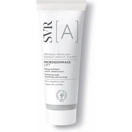 Reducere specială Masca exfolianta Svr Microgommage Lift, Retinol pur, 70g