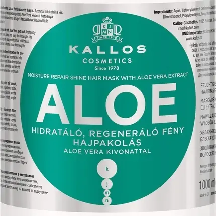 Mai ieftin Masca de par, Kallos, KJMN Aloe Vera, 1000ml