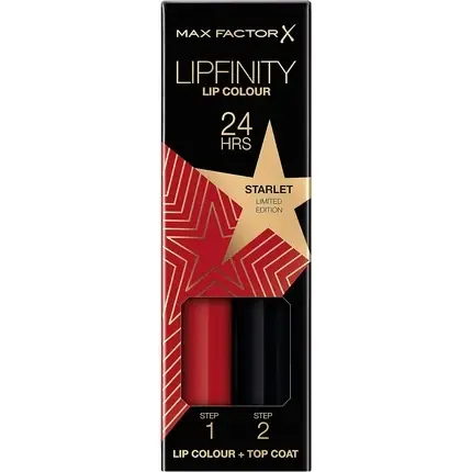 Bestseller Ruj Max Factor Lipfinity, 2 pasi, Colectia Rising Stars, 88 Starlet