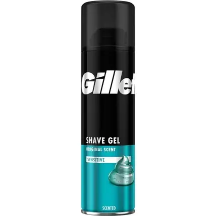 Disponibil imediat Gel de Ras, Gillette, Classic Sensitive, 200ml