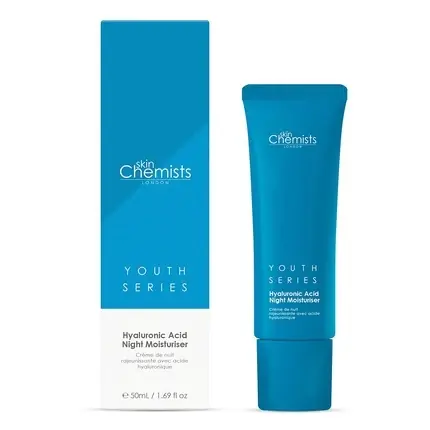 Cremă de noapte, Skin Chemists, Hyaluronic Acid 1% 50ml Expediere rapidă