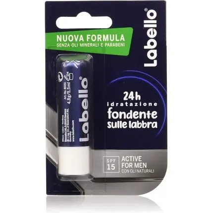 Balsam de buze, Labello, Active for Men, SPF 15 Livrare expres