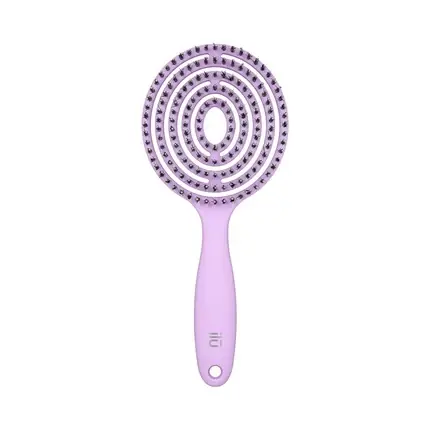 Perie rotundă profesională, Tb Tools For Beauty T4B Ilu Lollipop, mov Ofertă de sezon