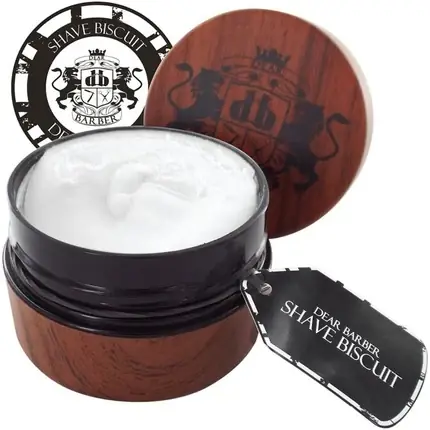 Cremă de bărbierit, Dear Barber, Shave Biscuit, 100ml Ofertă de sezon