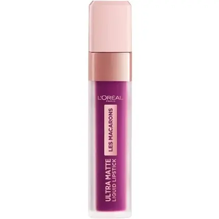 Ruj lichid, L‘Oréal Paris, Les Macarons, pruna Mai ieftin