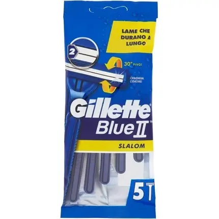 Aparat de ras, Gillette, Blue II Slalom, set 5 buc Ieftin