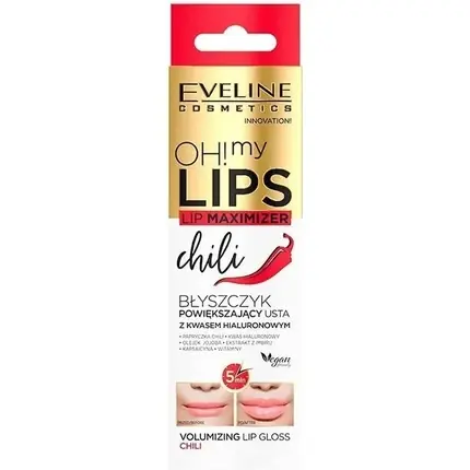 Gloss de buze, Eveline Cosmetics, Oh My Lips Lip Maximiser, 5ml Reduceri