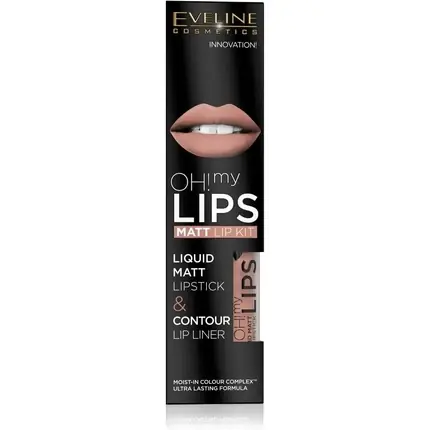 Chilipir Ruj lichid mat, Eveline Cosmetics, Oh My Lips, 5ml