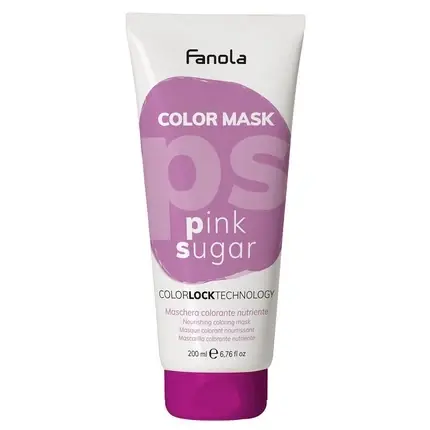Cumpărături sigure Mască păr, Fanola, Color Mask Pink Sugar, 200 ml