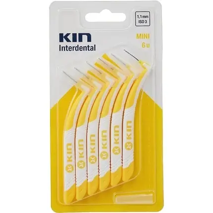 Nu rata Scobitori interdentare, Kin, Mini, 1.1mm, negru