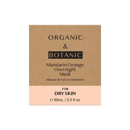 Reduceri Masca de noapte, Organic & Botanic, mandarină, 60 ml