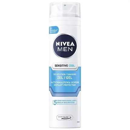 Gel de ras, Nivea, Men Sensitive Cooling, 200ml Plată sigură