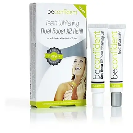 Ultima șansă Kit albire dinti, Beconfident, Dual Boost X2, rezerva