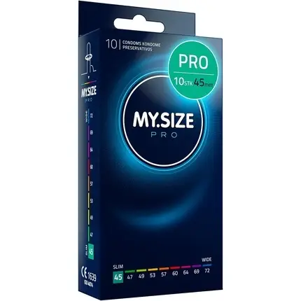 Chilipir Prezervative My.Size PRO, 45mm, 10 bucati