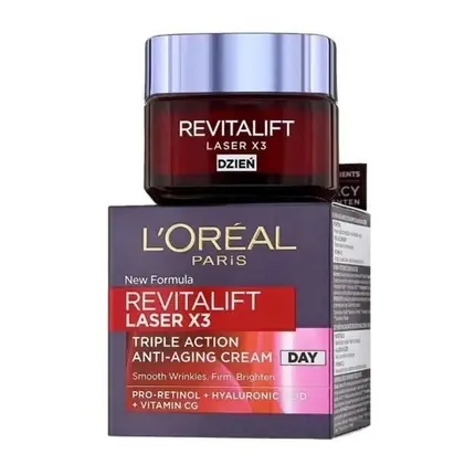 Ofertă Cremă antirid, L‘Oréal, Revitalift Laser X3, 50ml