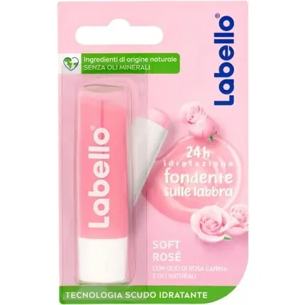 Balsam de buze, Labello, Soft Rose, 5.5 ml Reducere extra