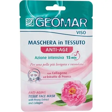 Reducere specială Mască facială anti-îmbătrânire, Geomar, 30g, 10cm