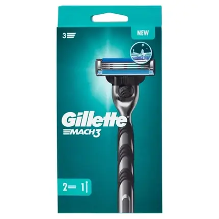Aparat de ras manual, Gillette, Mach3, greutate 66g Preț redus