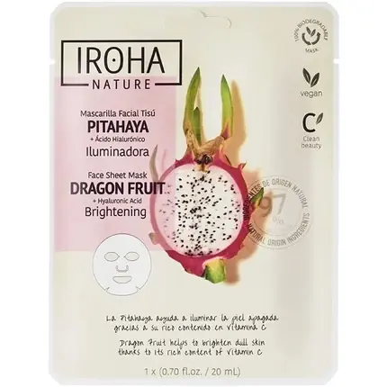 Retur gratuit Masca hidratantă, Iroha, Brightening, 135g