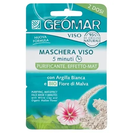 Masca faciala Geomar, curatare profunda, 2x7.5ml Cel mai bun preț