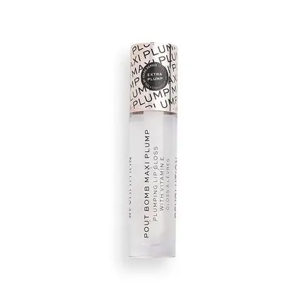 Gloss buze Makeup Revolution Pout Bomb Maxi Plump cu Vitamina E Chilipir