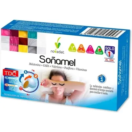 Masca de ochi Novadiet Dreamer, 30 tablete Calitate înaltă