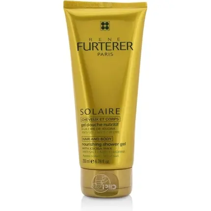Gel de duș hrănitor, Rene Furterer, Solaire, 200 ml Cumpără acum