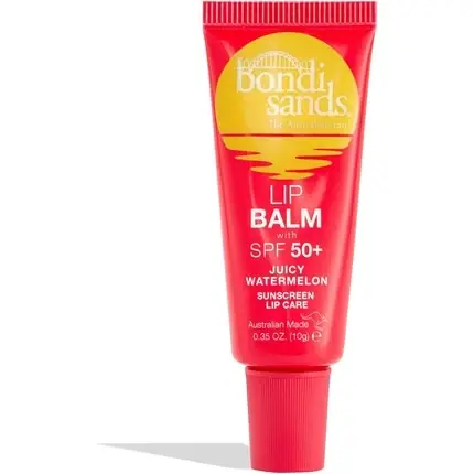 Retur gratuit Balsam de buze Bondi Sands, SPF 50+, pepene rosu, 10g