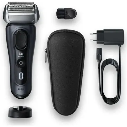 Aparat de ras electric Braun 8413s Series 8, negru Ofertă limitată