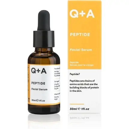 Super ofertă Ser antirid facial, Q+A, Peptide, 30ml