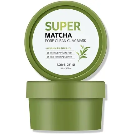 Calitate înaltă Masca cu Argila, Some By Mi, Super Matcha, 100g