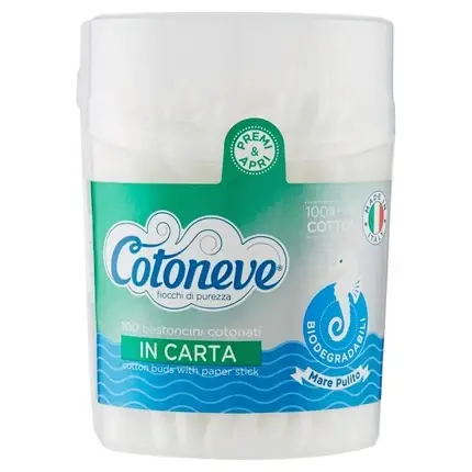 Nu rata Bețișoare meșe Cotoneve, antibacteriene, 100 bucăți