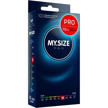 Prezervative My.Size PRO, mărimea 60 mm, 10 bucăți Preț promoțional