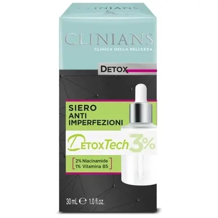 Ser anticearcan, Clinians, Detox, 30ml Preferatul clienților