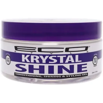 Plată securizată Gel de Styling, Ecoco, Eco Shine Krystal, fără alcool