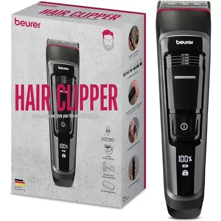Trimmer păr, Beurer, MN5X, negru Doar azi